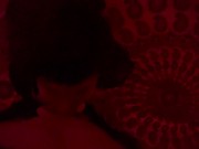 an exhibitionist girl  gave a blowjob to a random guy at a party 11/16