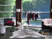 TUSHY Ebony babe ass fucked 1/16