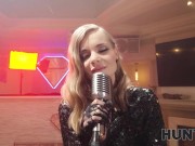 HUNT4K. Sex on Stage. Hot sex with Fibi Euro 1/16