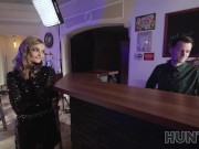 HUNT4K. Sex on Stage. Hot sex with Fibi Euro 4/16