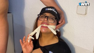 WHITE-CLOADED MILK THIEF!