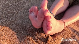 Pee on my feet so I can wash them