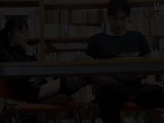 【mr.bunny】moso-008 Passionate lesson with sexy female teacher in school library 7/16