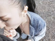 Making Her Suck Under Tent 15/16