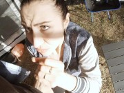 Making Her Suck Under Tent 8/16