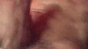 Stroking my dick until I cum 😏💦 POV close up