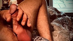 Edging in the middle of the night.