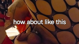 Feeling it deep horse cock