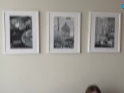 courier forgot a pizza so he FUCKED me! 4/16