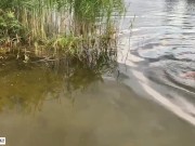 Мачеха пообещала искупаться голышом. Обманула, но зато дала. 4/16