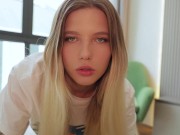 cute stepsister loves to play, but I gave her a better gamepad | Anastangel 5/16