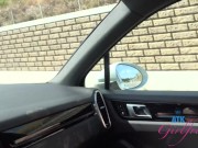 Hanging out with pornstar Serena Hill kicking it behind the scenes and getting a blowjob POV out in public 2/16