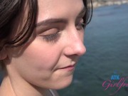 Hanging out with pornstar Serena Hill kicking it behind the scenes and getting a blowjob POV out in public 9/16