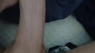 Giving my cock that hawk tuah and edging