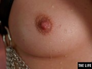 Ice cubes on her clit and her cold fingers in her hot pussy 3/16