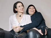 Strapon POV and Dirty Talk: Miss Flora and Goddess Aurora 10/16