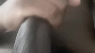 Jerking off feels too good