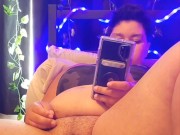 Masturbating while on stream (Surprise at the end) 2/16