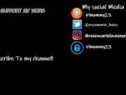 Trying on suntan pantyhose shinny leg in leather dress 16/16