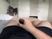 Teasing edging in my boxers *asmr moaning* *huhe cumshot* 7/16