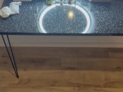 I asked him to come home early from work because I wanted sperm 9/16