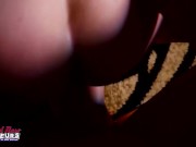 Super Horny Nympho Regina Only Lifts Her Dress To Be Hard Pussy Fucked! 10/16