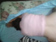 POV grabo con el cel como cogi a chica rubia con rodete