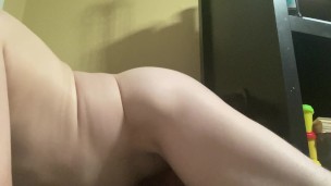 Sissy Rides BBC Dildo