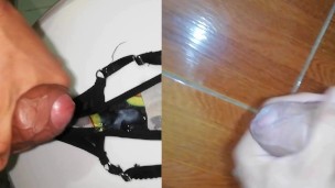 DOS CORRIDAS INTENSAS CON MUCHA LECHE PENE VENOZO