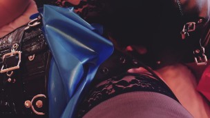 Eating Pussy and Femdom Pegging, Gagging Reflex. Curvy StepMom Mistress Sissy Training.