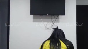 Riding my neighbor's cock 🤤