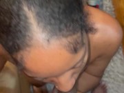 Lesbian Gives Sloopy Blowjob While Girlfriend Watch 8/16