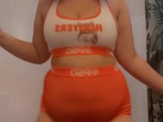 Thicc Hooters Girl Vanilla Faith