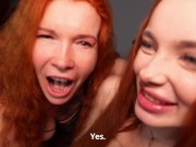 New Babysitter. Ass Pounding for Two Redheads! 5/16