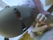 I SUCK ur COCK and then afterward you FUCK my ASS HARDCORE - I wear this Mask and you CUM on my CUNT 12/16