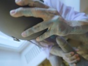 I SUCK ur COCK and then afterward you FUCK my ASS HARDCORE - I wear this Mask and you CUM on my CUNT 14/16