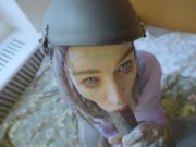 I SUCK ur COCK and then afterward you FUCK my ASS HARDCORE - I wear this Mask and you CUM on my CUNT 7/16