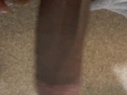 Stroking My Big Chocolate Dick 10/16
