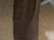 Stroking My Big Chocolate Dick 15/16