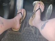 Jamming out while I'm cruising around driving in my flip-flops 6/16