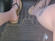 Jamming out while I'm cruising around driving in my flip-flops 9/16