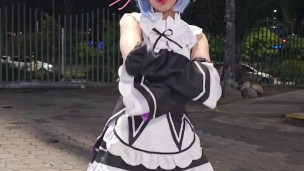 dances in public like a bitch