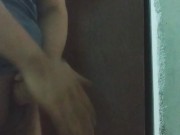 Cum in disposable cup 3/16