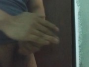 Cum in disposable cup 7/16