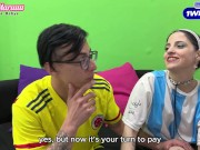 Colombiano se Folla a Argentina despues del Partido - DivinaMaruuu Ft Sly