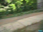 PublicAgent Busty Asian girl with sexy French accent Jade Mai plays fun sex games before playing with huge cock FULL SCENE 5/16