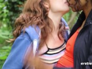 Ersties - Hot Lesbian Friends Have Sex In a Public Place 14/16