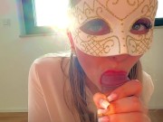 🎬 TRAILER: Homemade Sunshine Blowjob, Gorgeous Cum Play & Swallowing🫦☀️ - Couple Keyla & Lucas