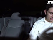 Sexy Chicks Cecilia and Brenna Intense Threesome with Big Dick Rich Guy - LETSDOEIT 2/16