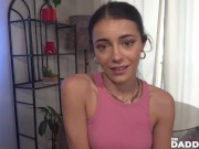 Hot Gal Blows Huge Cock Before Drilling 7/16